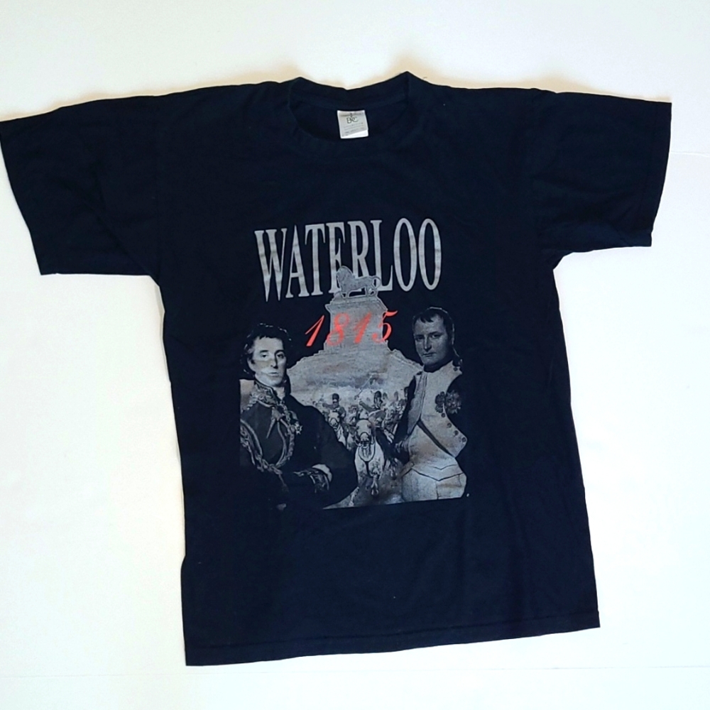 Waterloo 1815 Black Graphic Tee